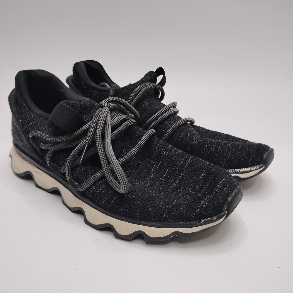 Sorel Trail‎ Running Kinetic Lace Gray Black Womens Sneakers Shoes 8